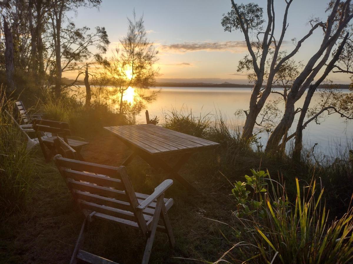 פרגיאן ביץ' Lake Weyba Noosa Lodge & Kangaroos מראה חיצוני תמונה